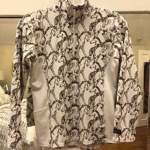 Girls Kerrits Long Sleeve Riding Shirt - Size L